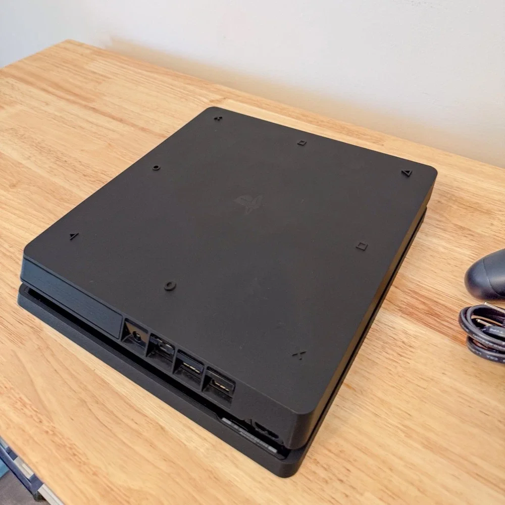 Sony PlayStation 4 Slim 1TB Console Black with DualShock 4 Controller